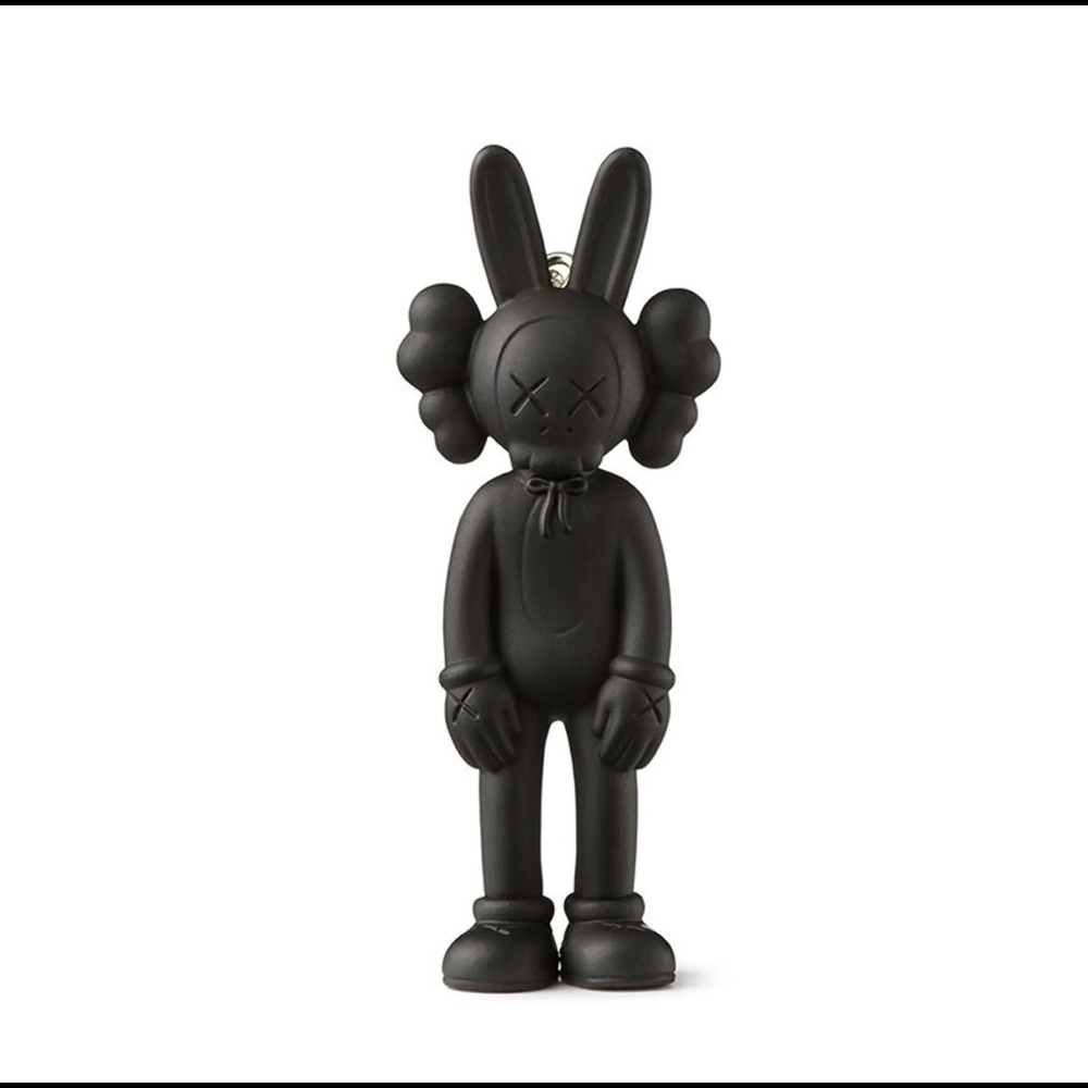 Kaws Tokyo First Accomplice Black Keychain